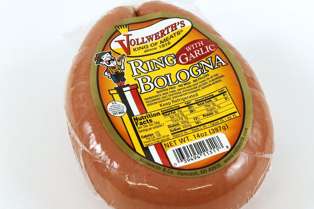 Beef Ring Bologna garlic 2114