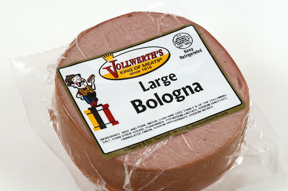 Pickled Ring Bologna  Vollwerth Company & Baroni's Company